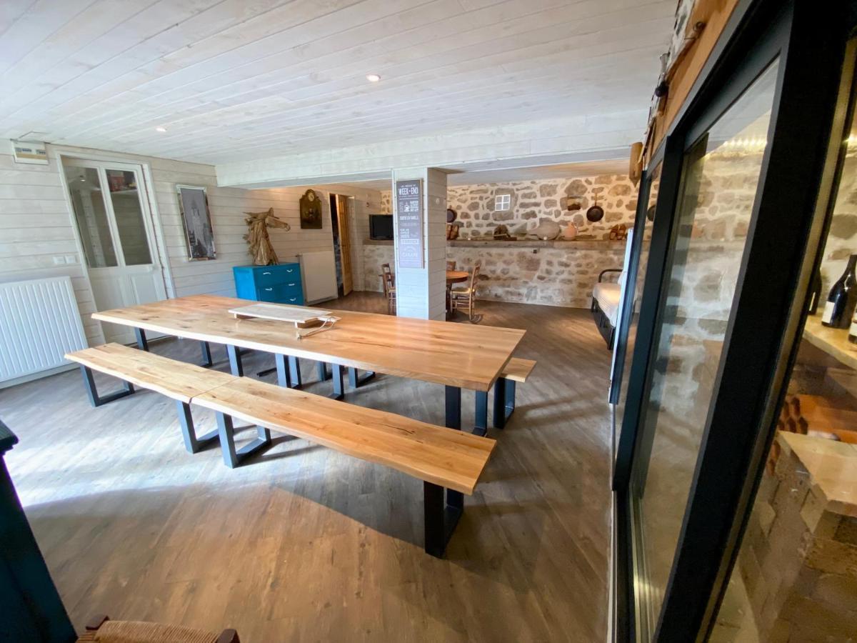 Gîte de Groupe: Spacious 160m² Retreat with Reception Hall and Garden Mazan-l'Abbaye Exterior photo